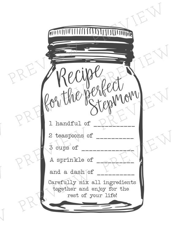 Recipe for the perfect mom