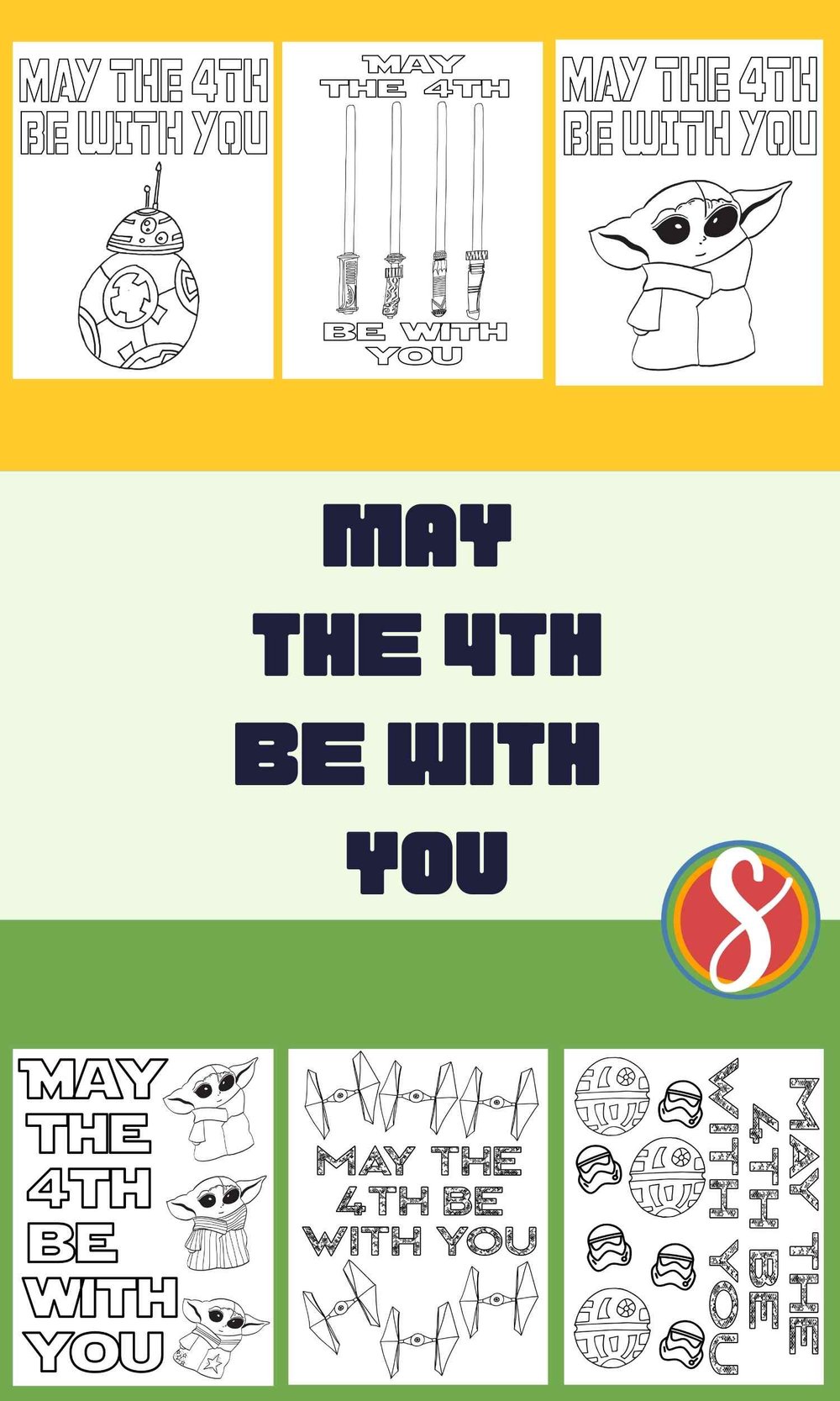 Star wars â free coloring pages â stevie doodles