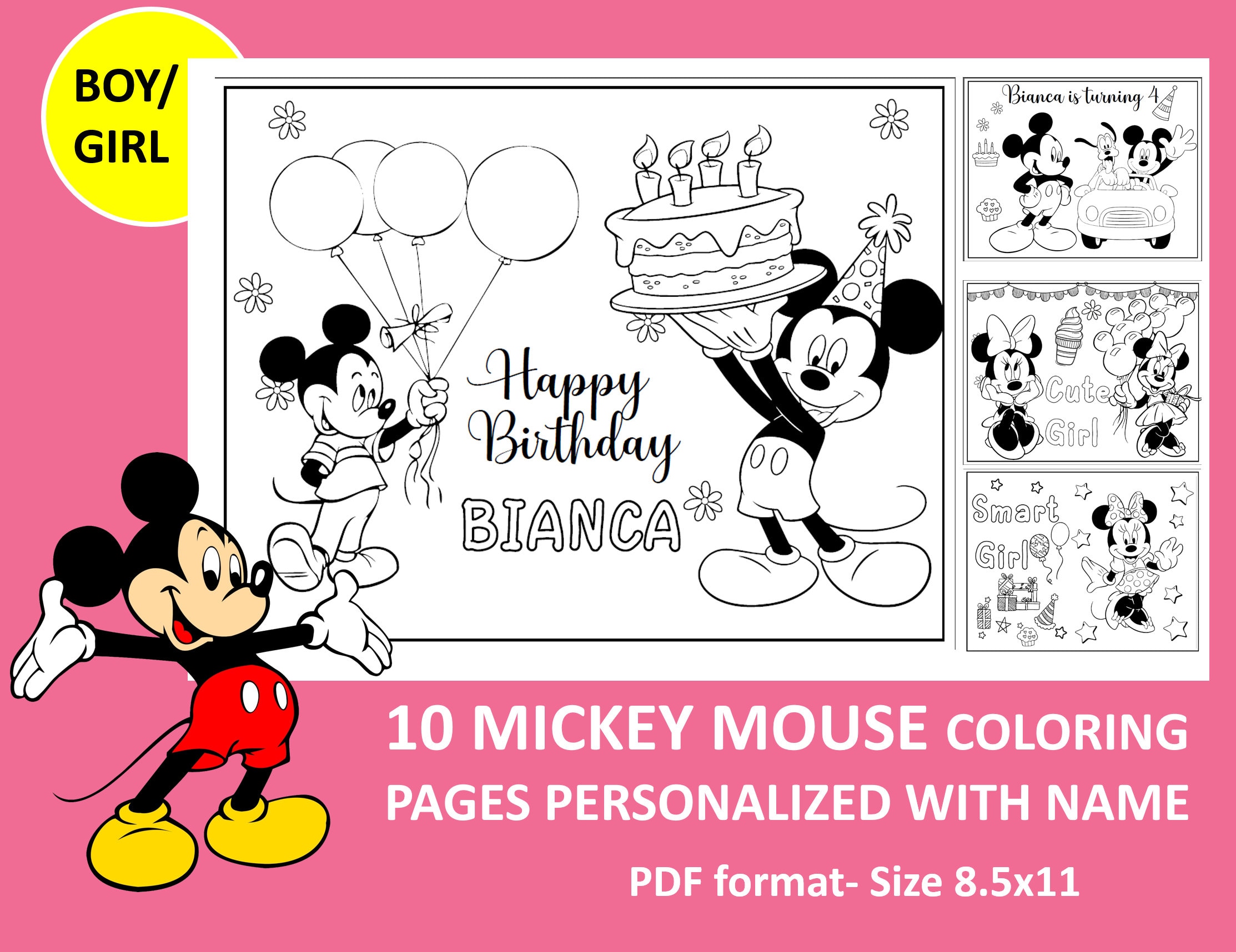 Printable mickey