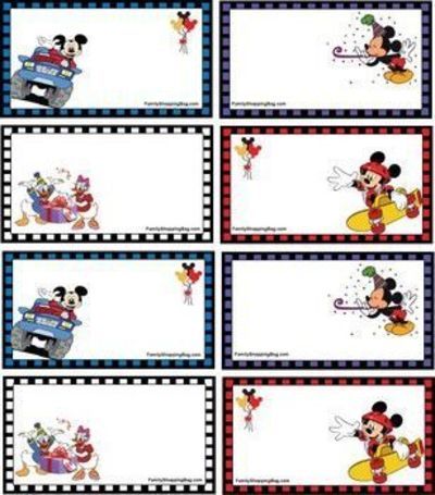Mickey free printable labels mickey mouse printables disney scrapbook labels printables free