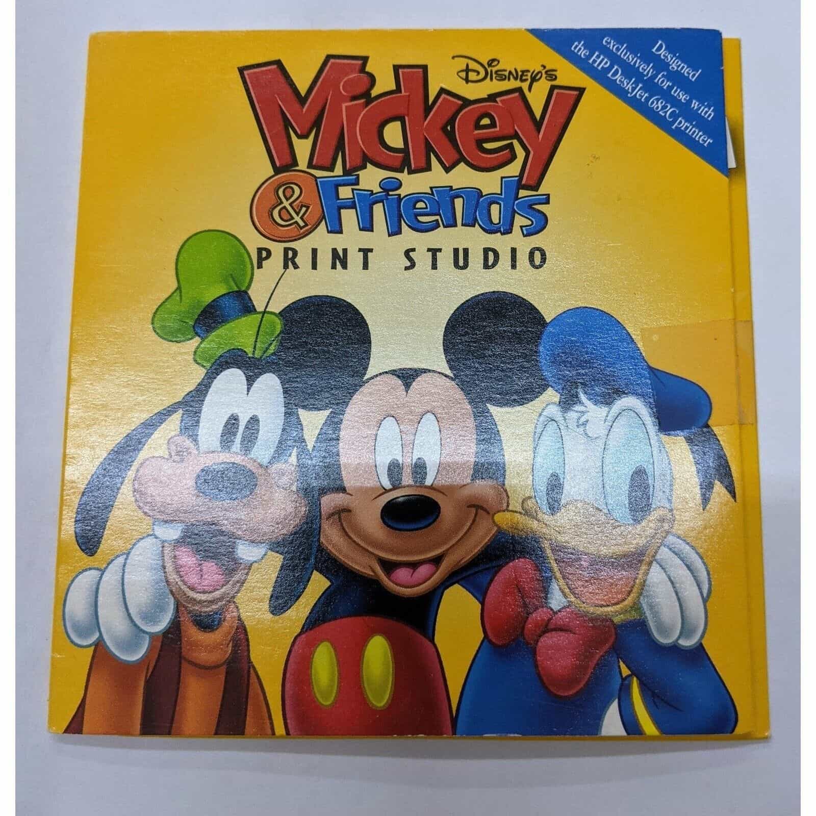 Disneys mickey friends print studio
