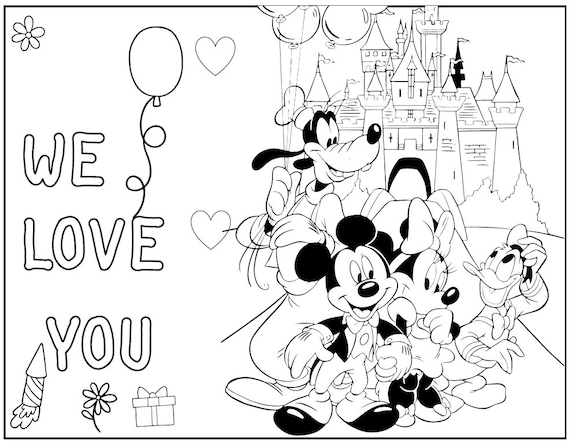 Printable mickey