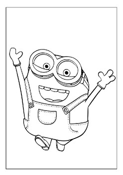 Printable minions coloring pages collection for kids unleash creative fun