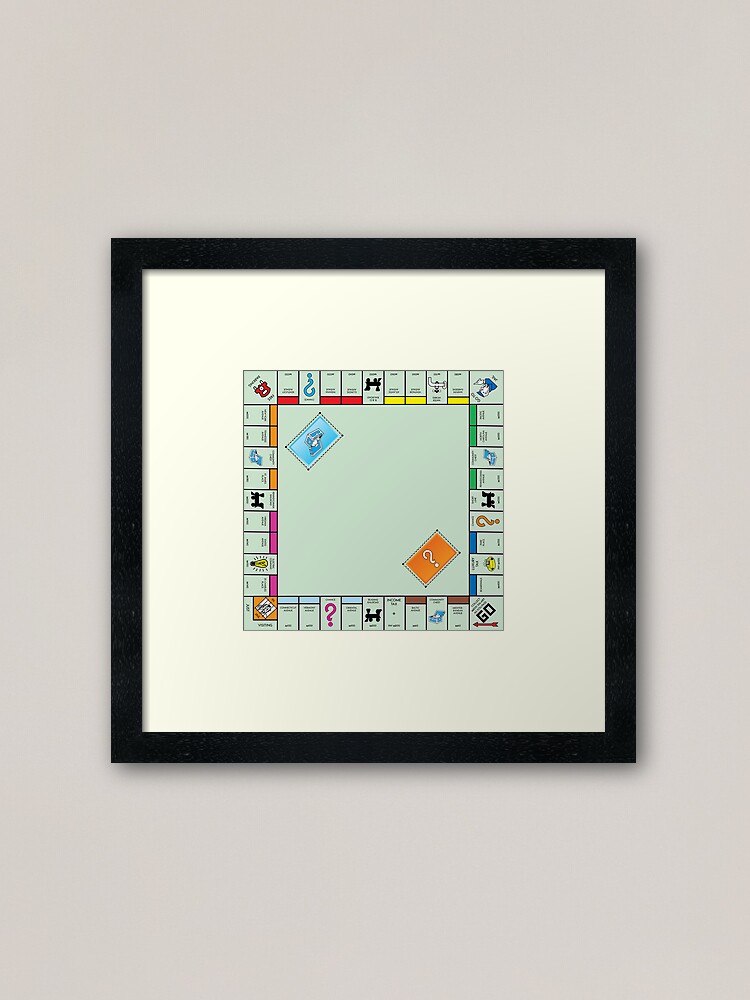 Board game board