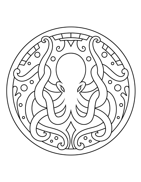 Adult coloring page