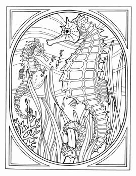 Free printable adult coloring pages ocean