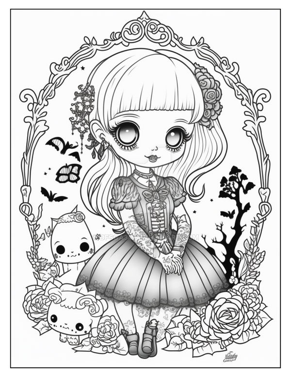 Creepy kawaii pastel goth by dfsga on