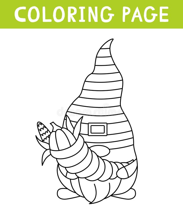 Cornucopia coloring page stock illustrations â cornucopia coloring page stock illustrations vectors clipart