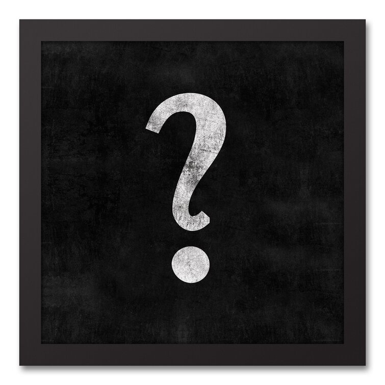 Wrought studio tepper vintage question mark