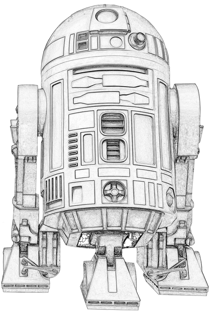 An rd pencil sketch clear cut by wdwparksgal