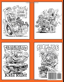 Rat fink coloring book vivid high