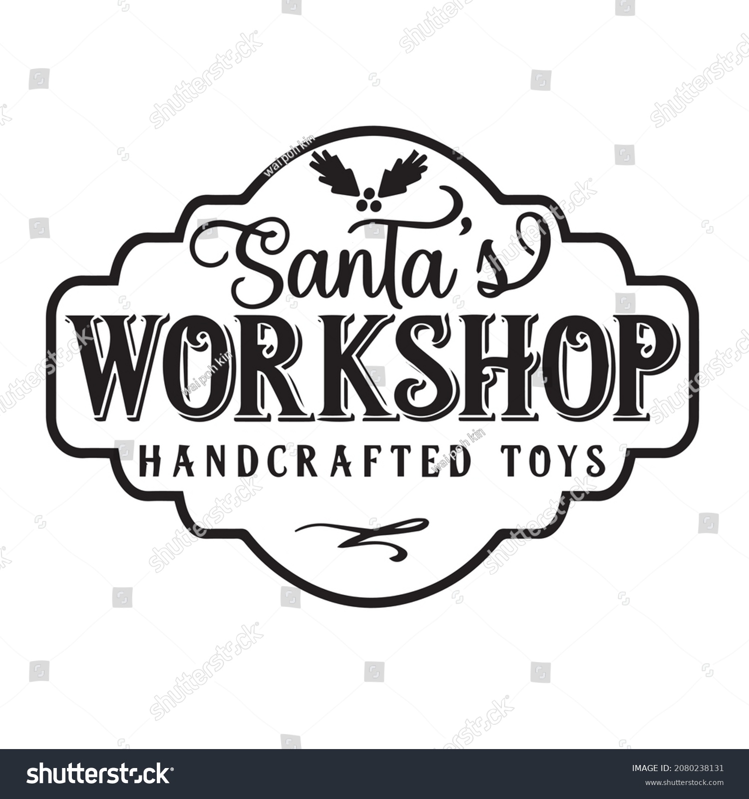 Santas workshop sign images stock photos d objects vectors