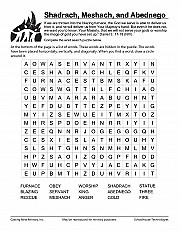 Shadrach meshach abednego childrens sermons resources sermons