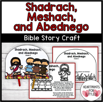 Shadrach meshach and abednego bible craft sunday school craft made by teachers