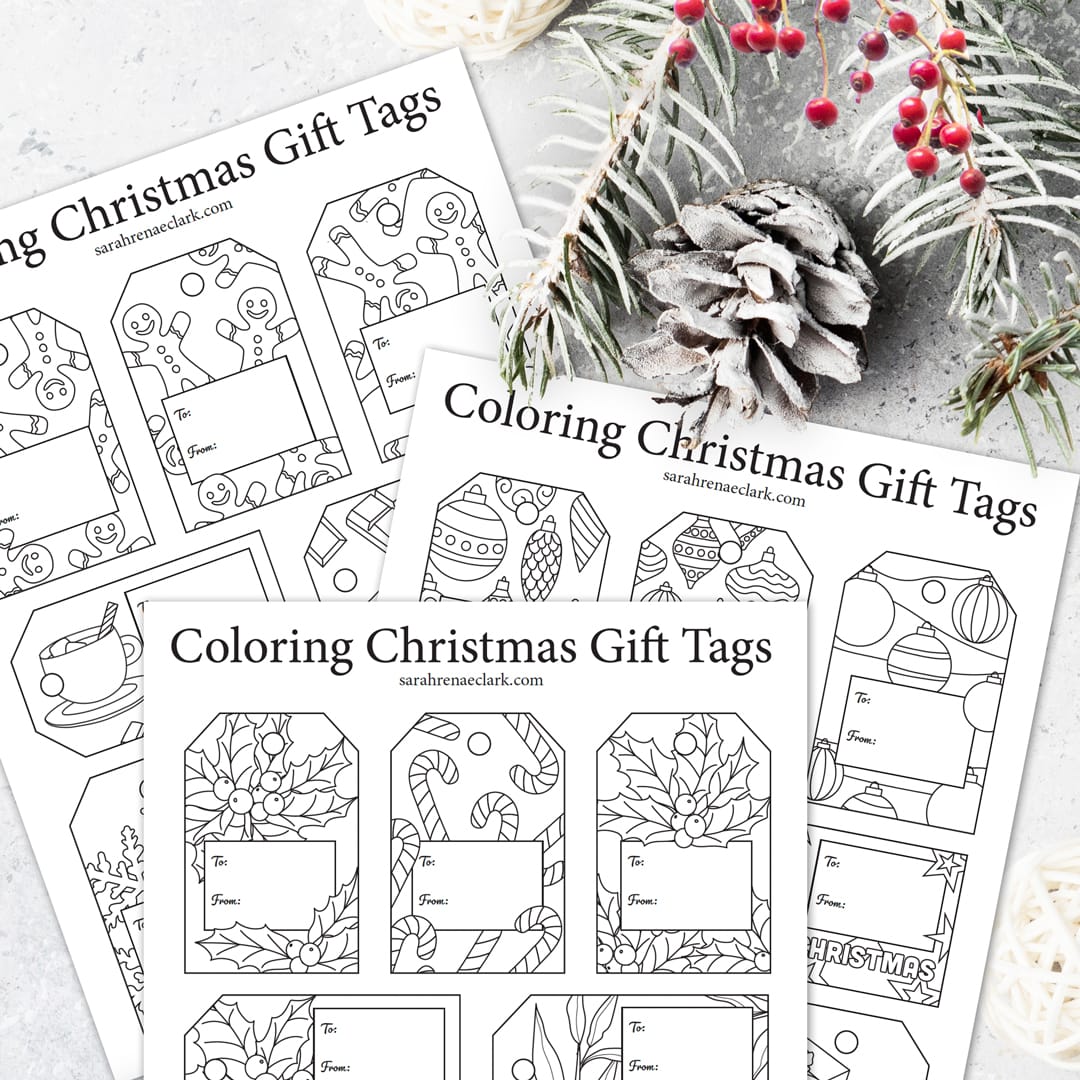 Printable christmas gift tags