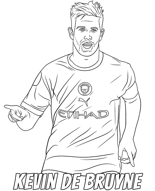 New soccerfootball stars coloring pages