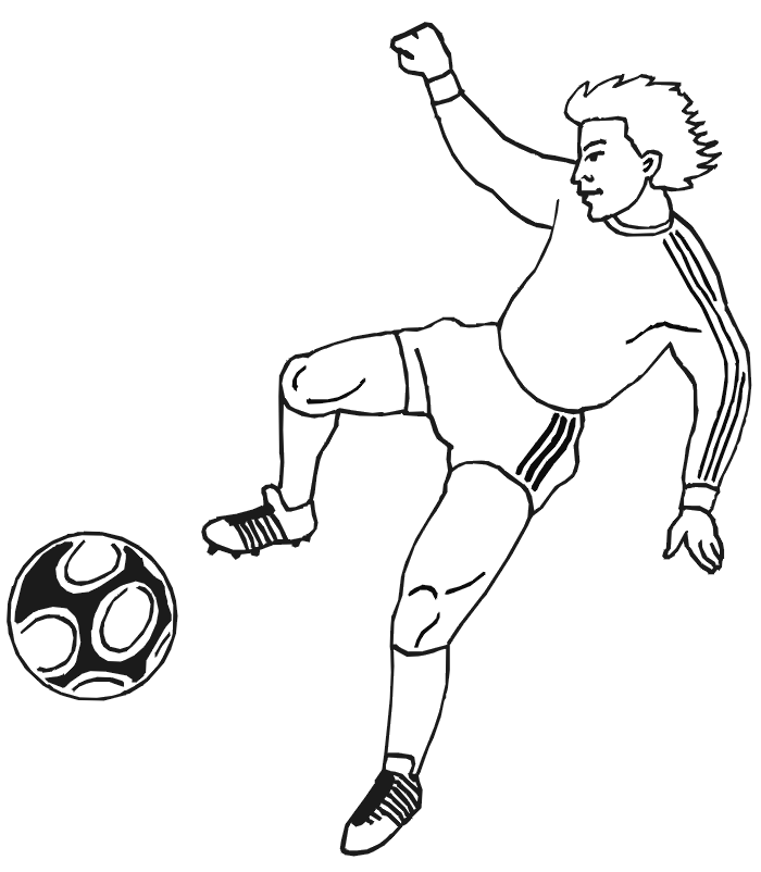 Coloring pages printable soccer ball coloring pages