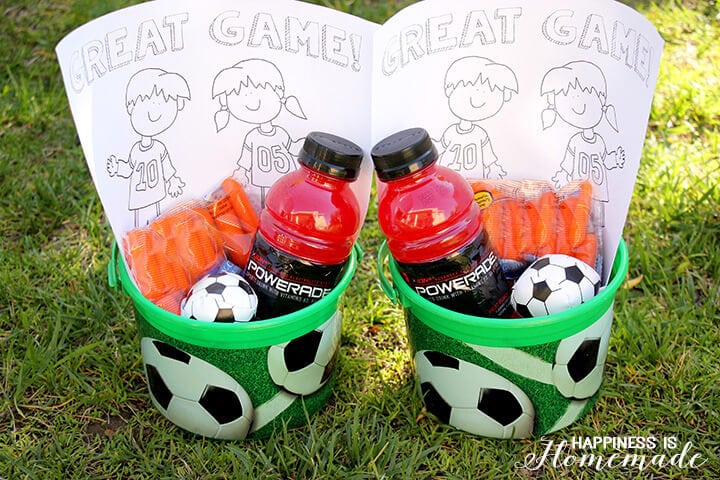 The ultimate soccer team snack printable