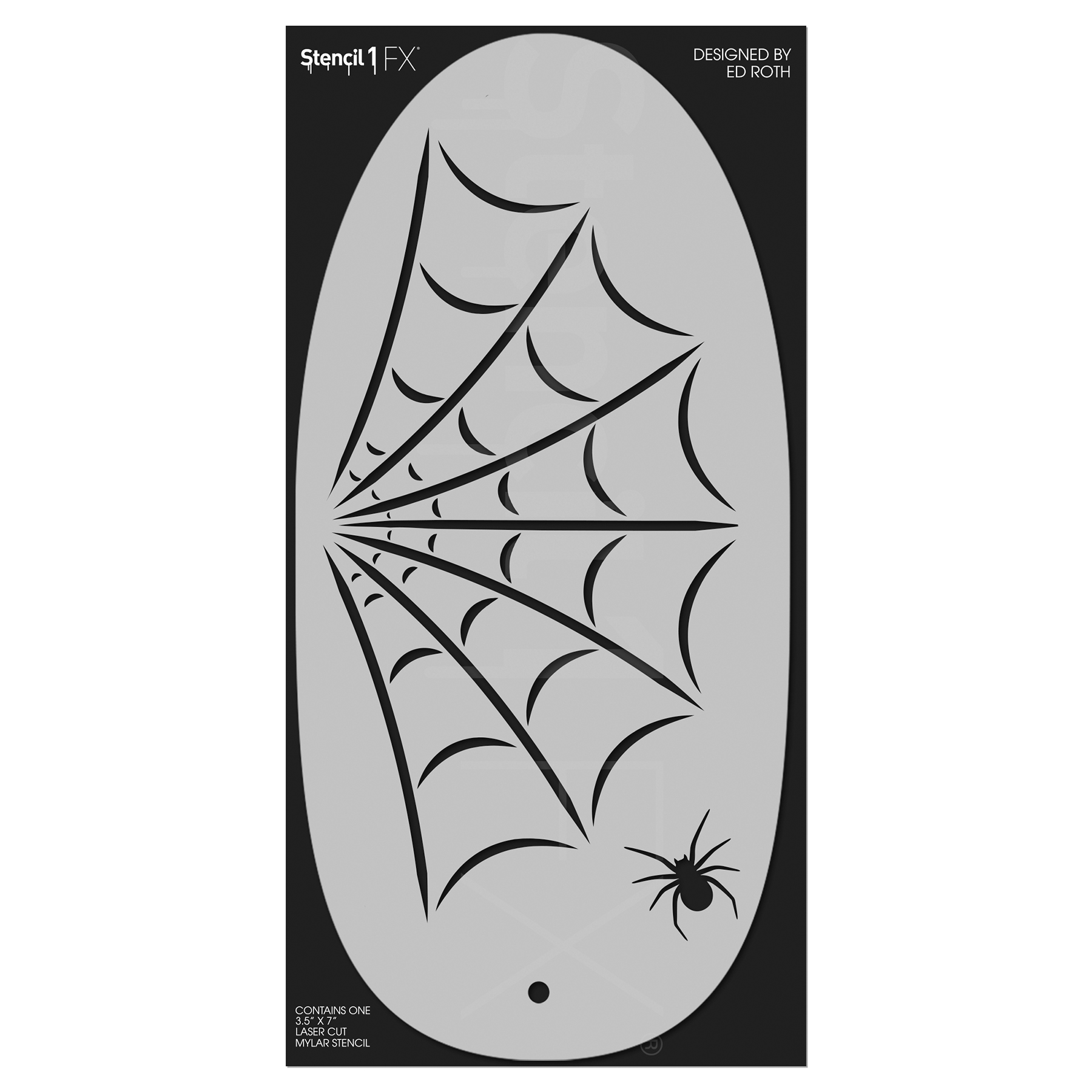 Spiderweb spider makeup stencil stencil