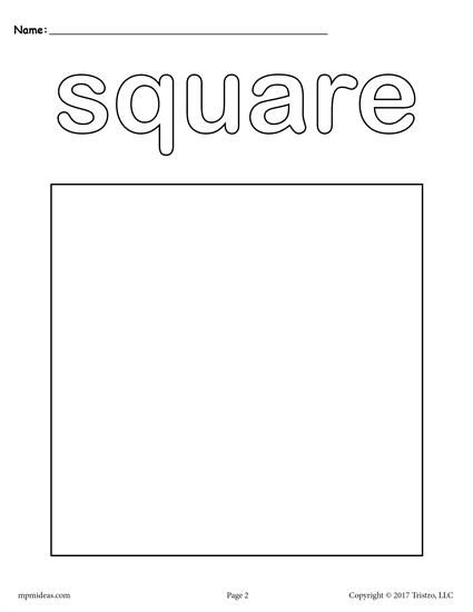 Shapes coloring pages shape coloring pages shapes lessons shapes preschool