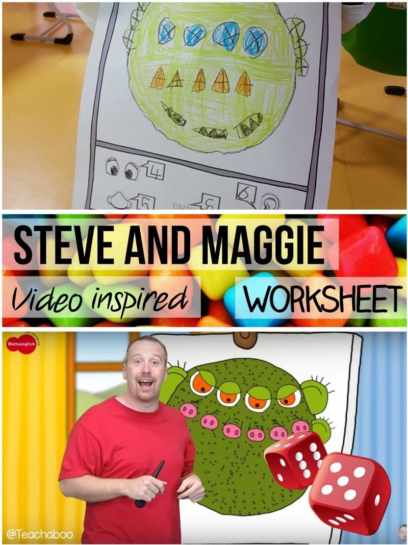 Steve and maggie inspired worksheet