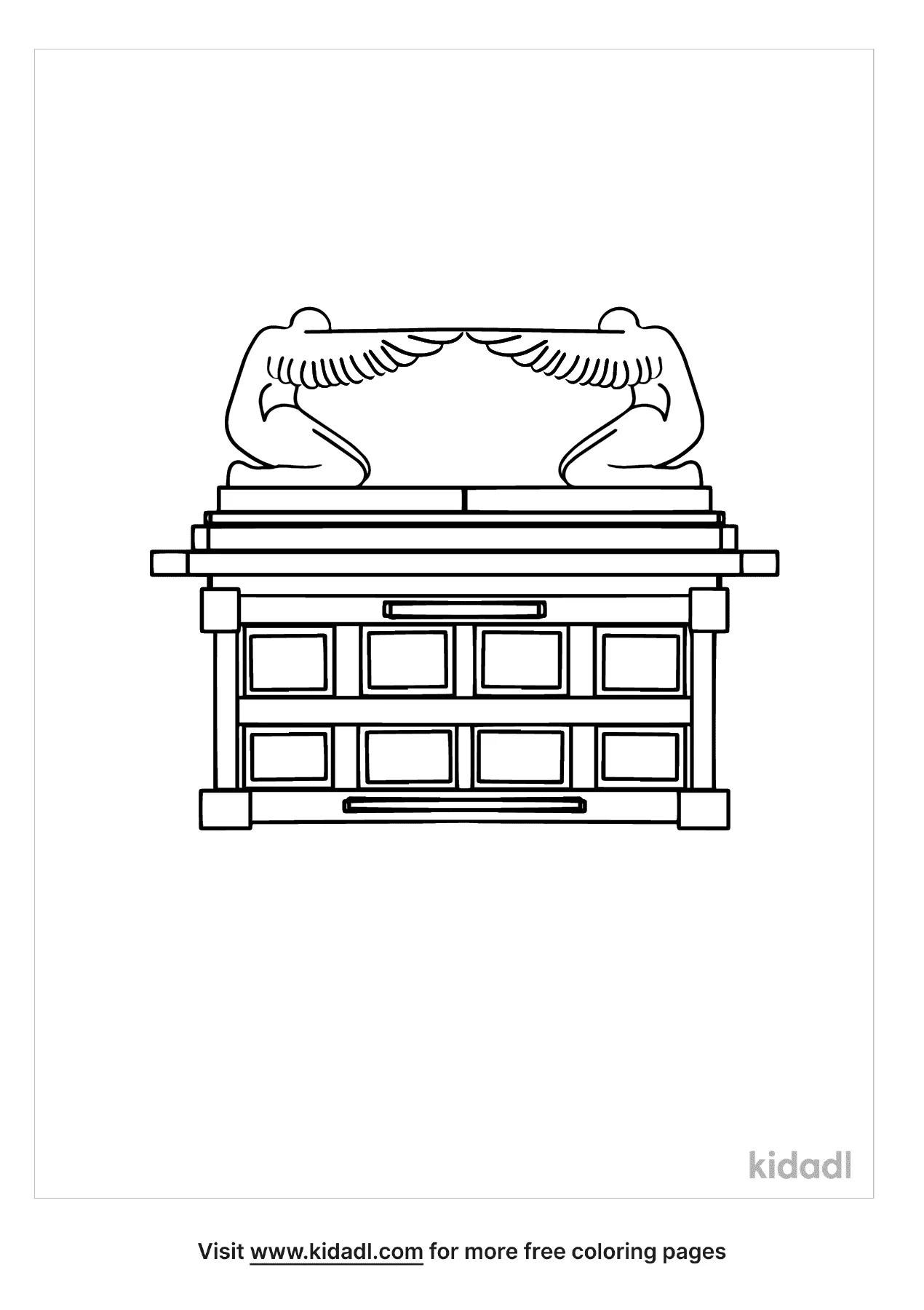 Free israelites built the tabernacle coloring page coloring page printables