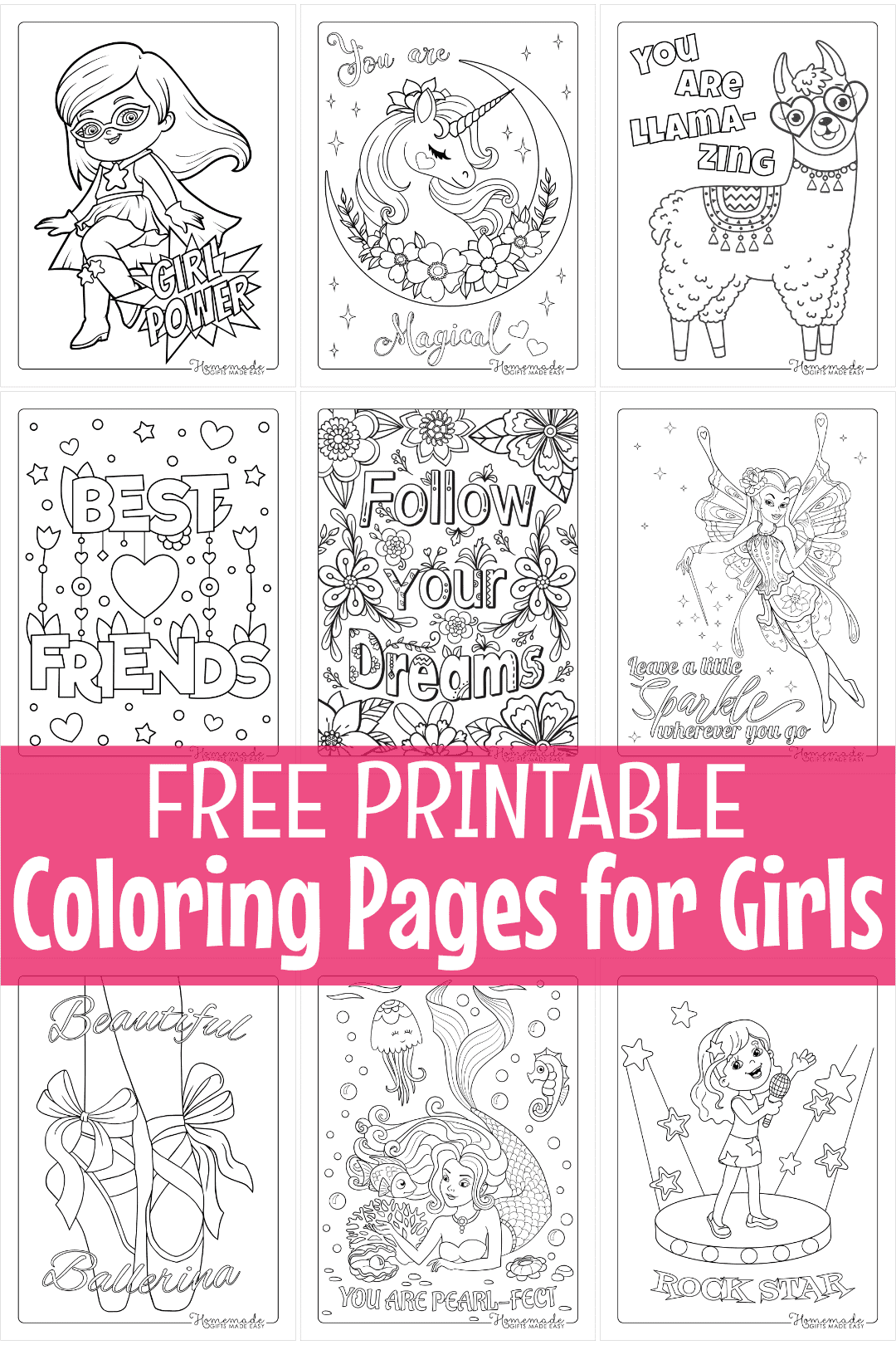 Free printable coloring pages for girls coloring pages girls