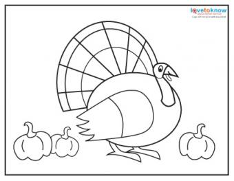 Free thanksgiving coloring pages