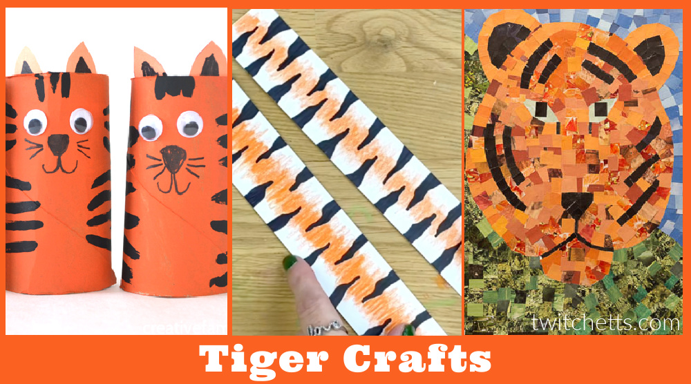 Easy preschool tiger craft ideas perfect for chinese new year