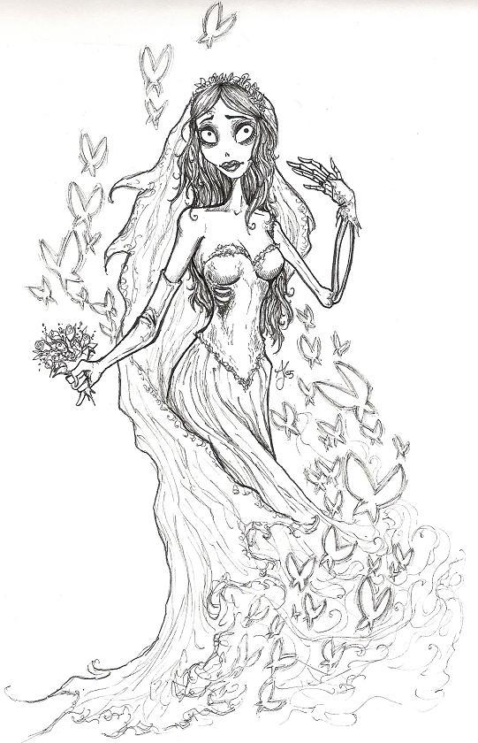 The corpse bride by skullberries on
