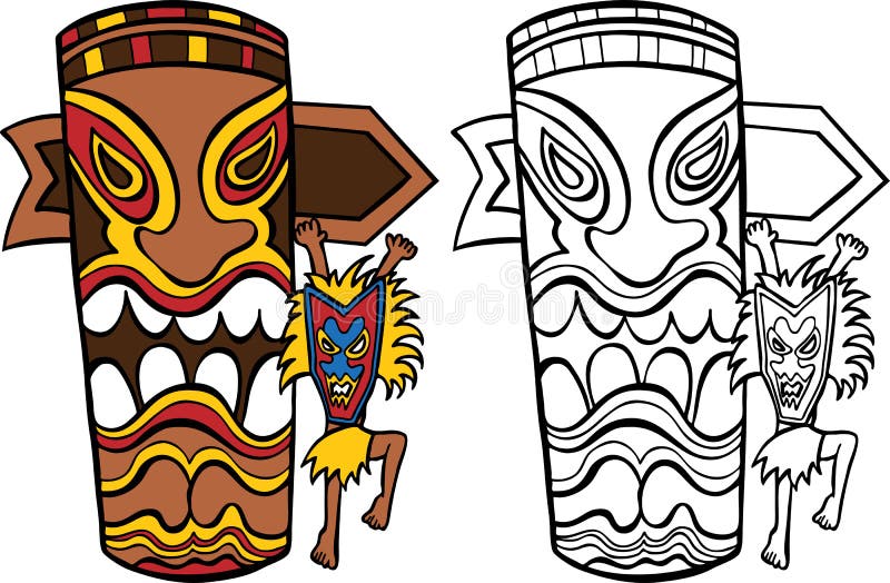 Totem stock illustrations â totem stock illustrations vectors clipart