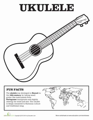 Ukulele worksheet education ukulele ukulele lesson teaching ukulele