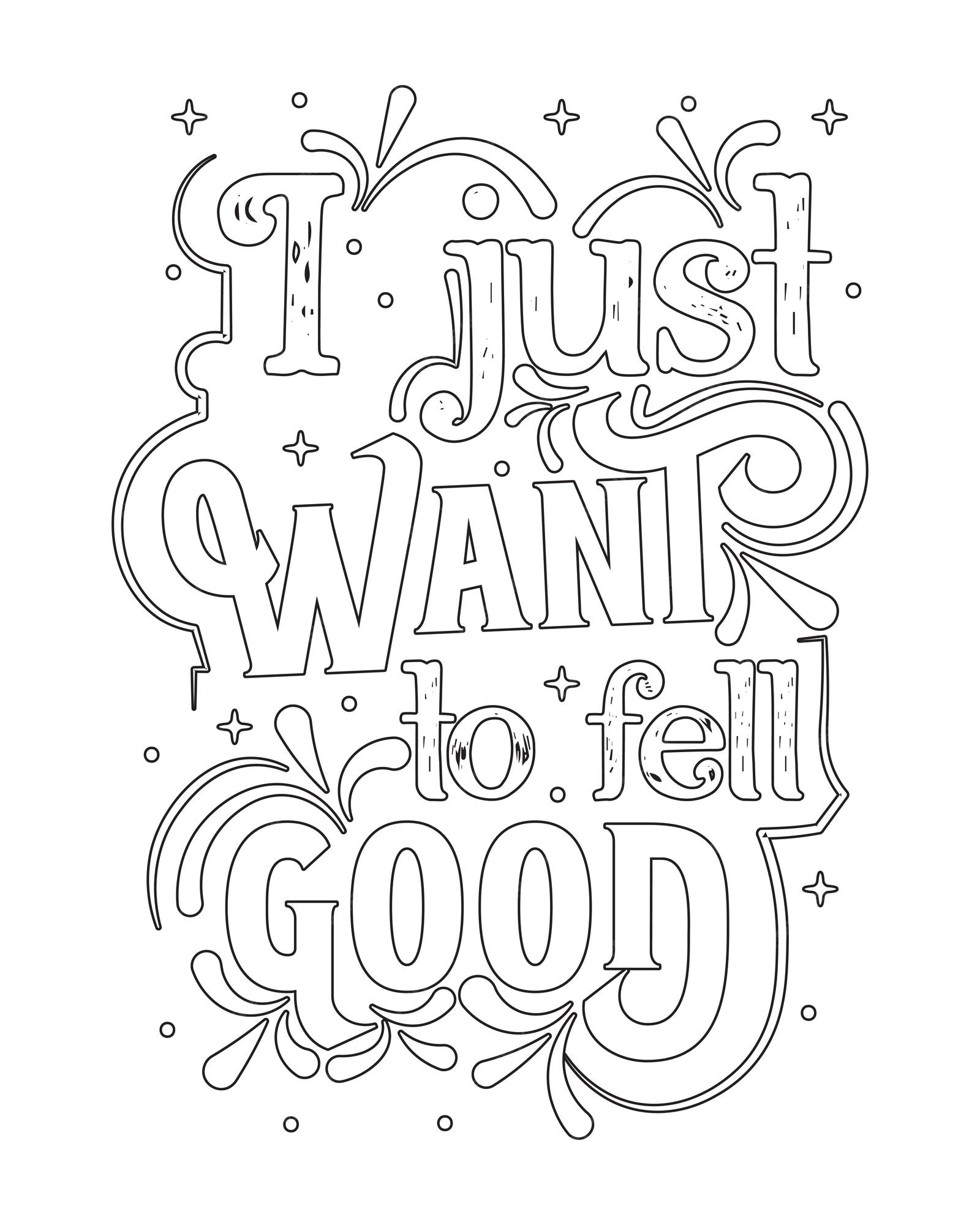 Premium vector motivational quotes coloring pages inspirational quotes coloring pages printable