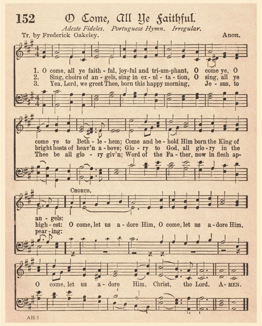 Best vintage christmas sheet music printable pdf for free at