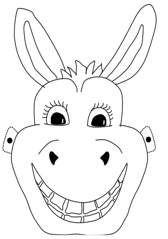 Donkey mask