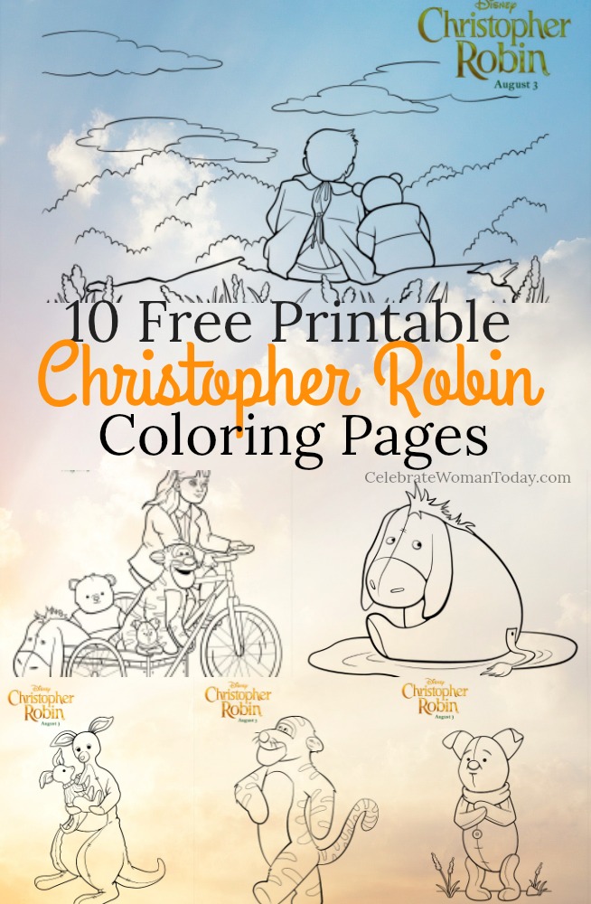Christopher robin free printable coloring pages pooh quotes about life celebrate woman today