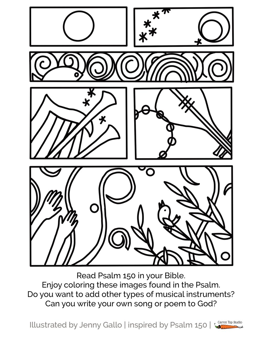 Coloring page to download