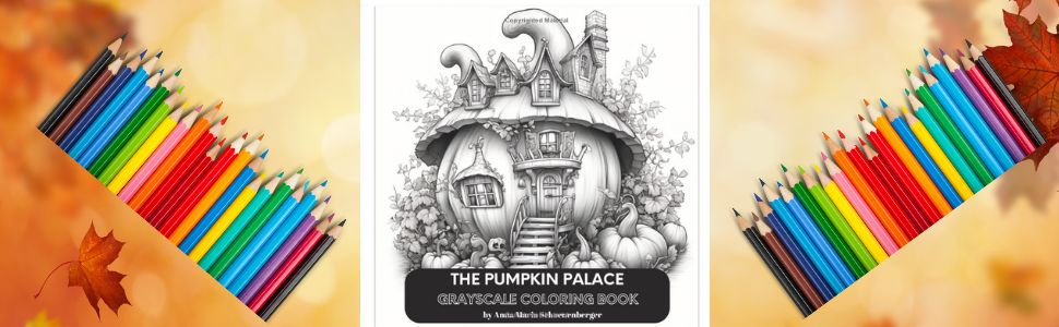 The pumpkin palace graysle coloring book schoenenberger anna maria books