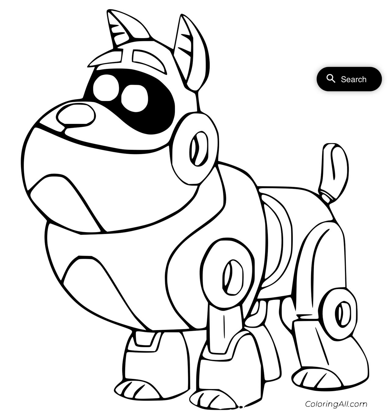 Puppy dog pals arf coloring page by babyshowfan on