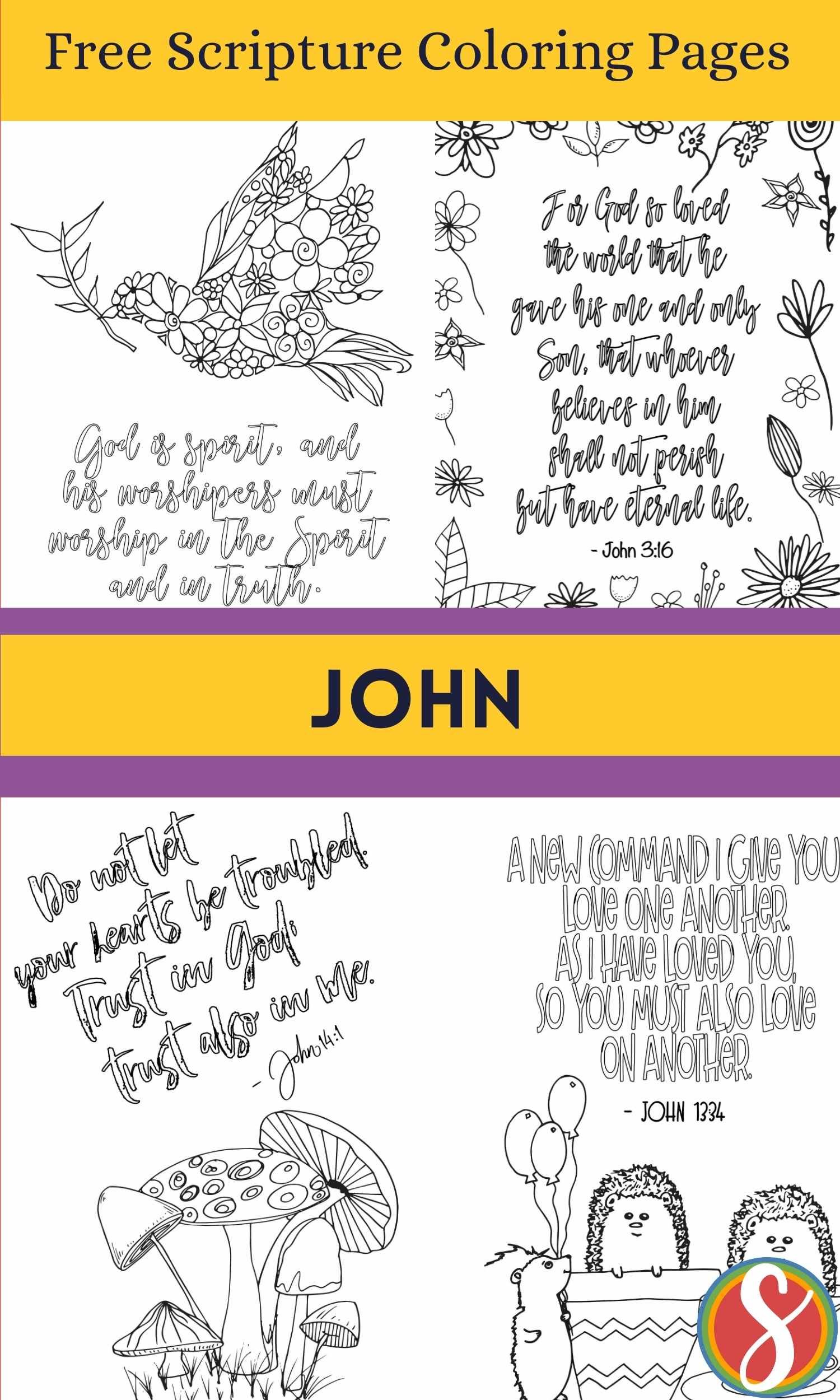 Free john coloring pages â stevie doodles