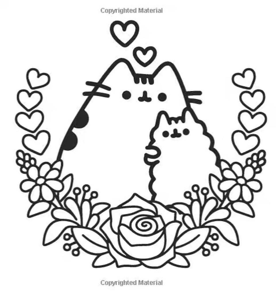 Ðready stock ðpusheen coloring book very cute hobbies toys books magazines childrens books on