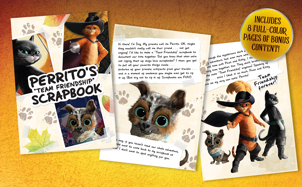 Puss in boots the last wish junior novel spinner cala books