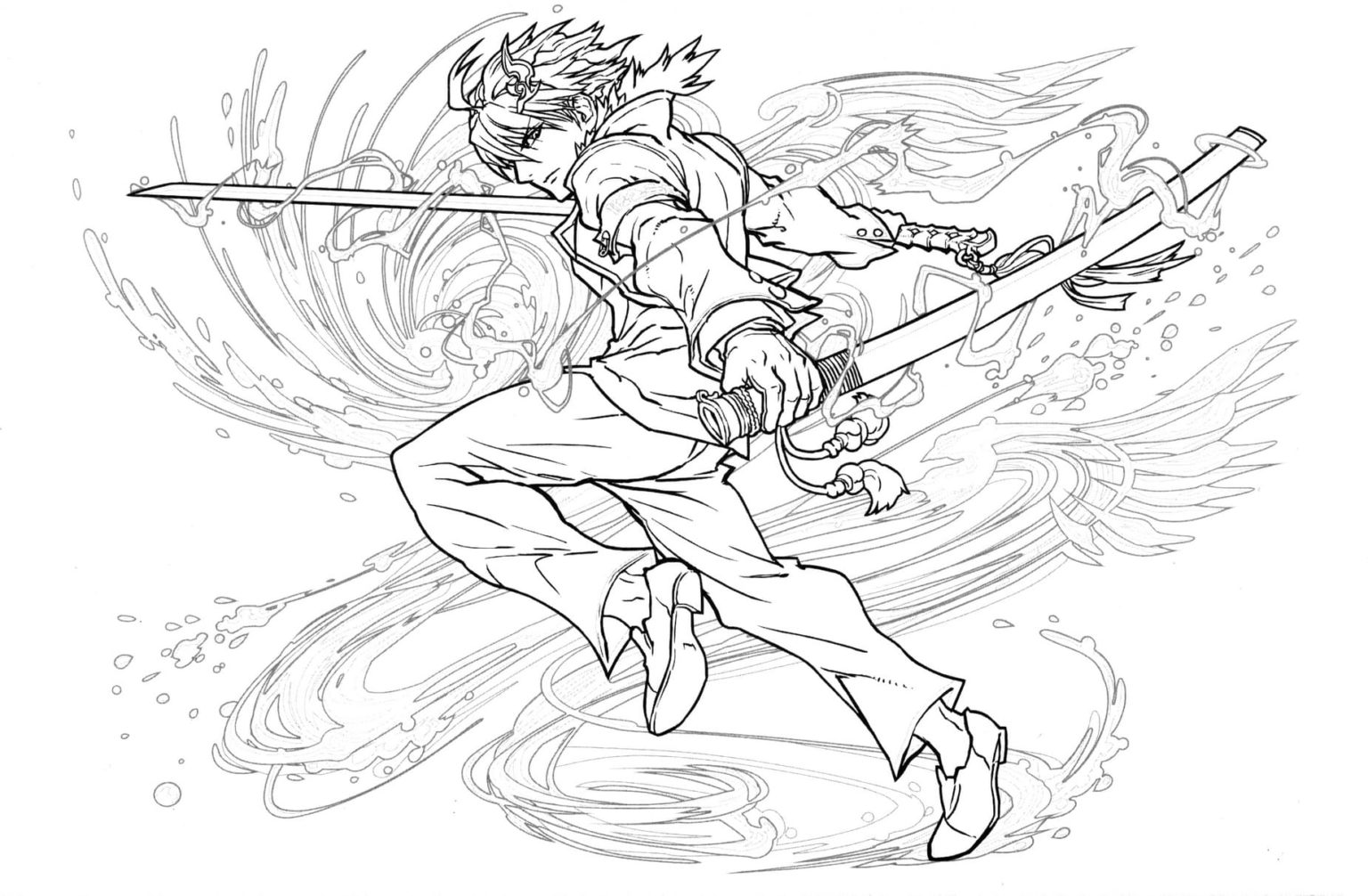 Puzzle and dragons coloring pages