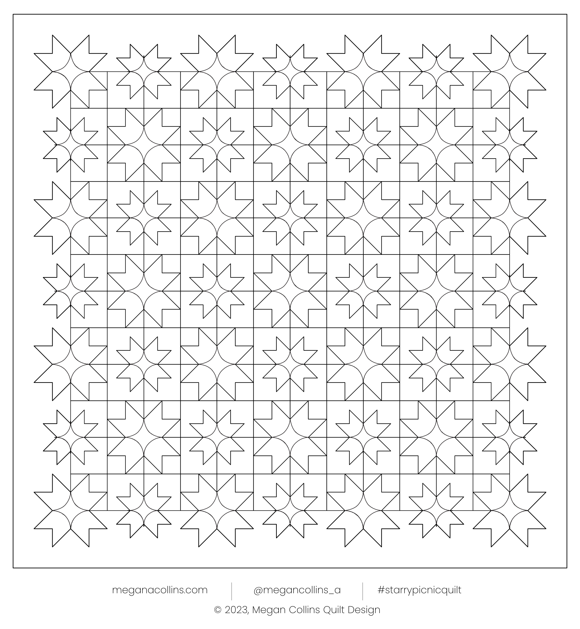 The starry picnic quilt â megan collins