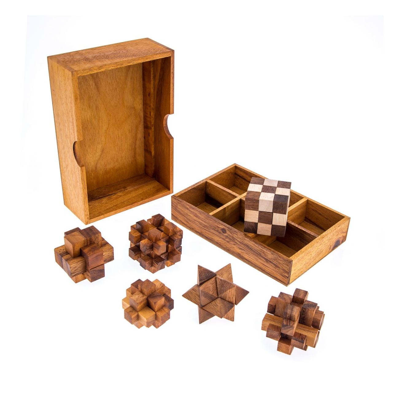 Set of d brain teaser games