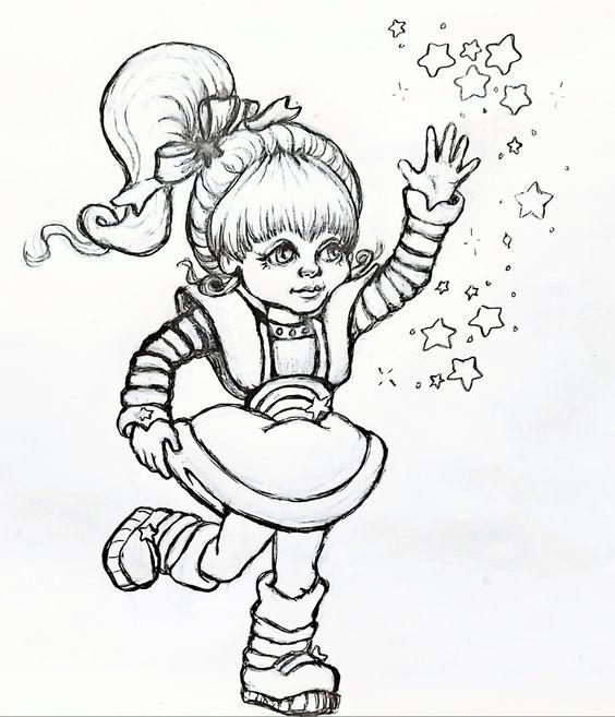 Rainbow brite fanart by queenbeeson by queenbeeson on