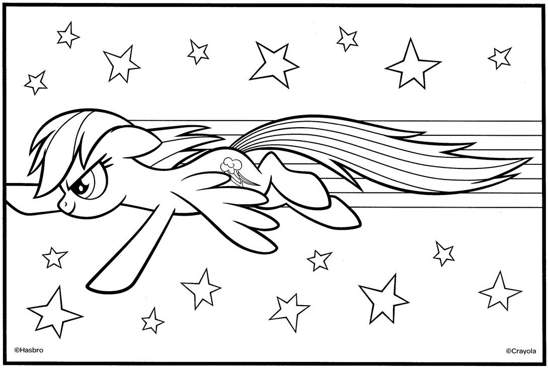 Mlp my little pony coloring page by magnificent