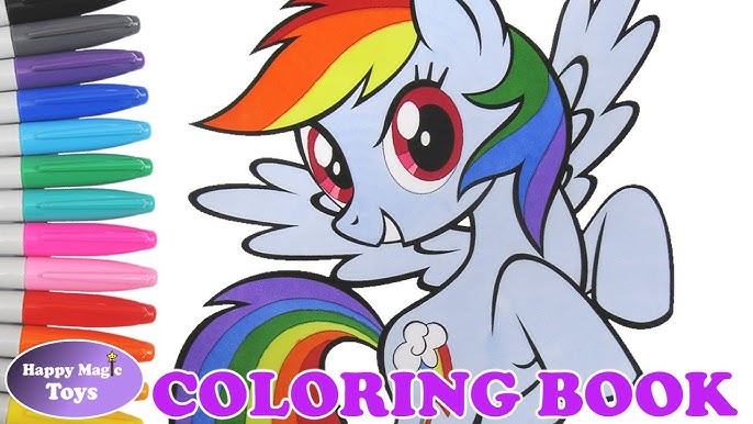 Lp rainbow dash coloring book pages y little pony rainbow dash coloring pages lpfi kids art