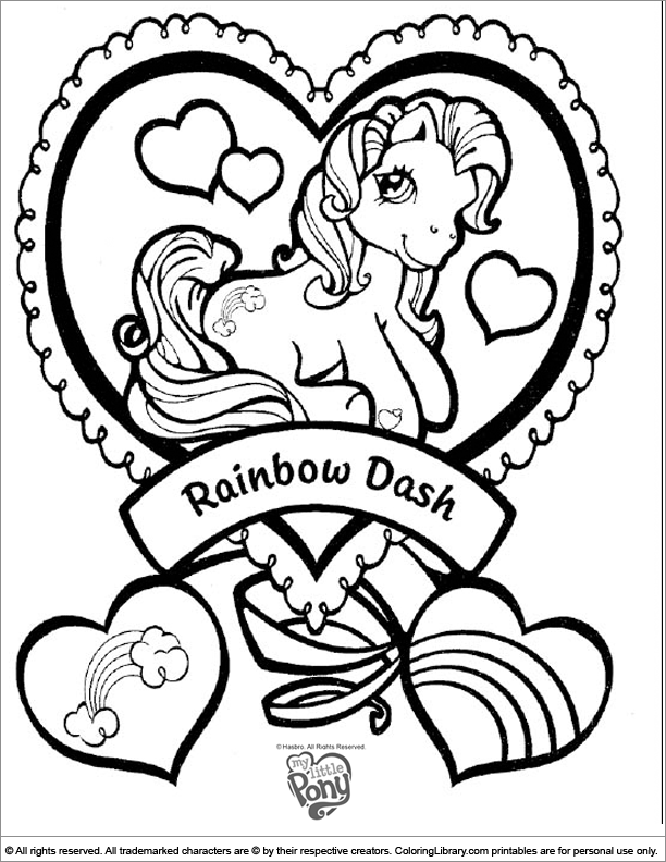 Printable coloring picture