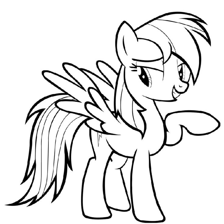My little pony coloring pages rainbow dash for preschool educative printable my little pony coloring rainbow dash coloring pages